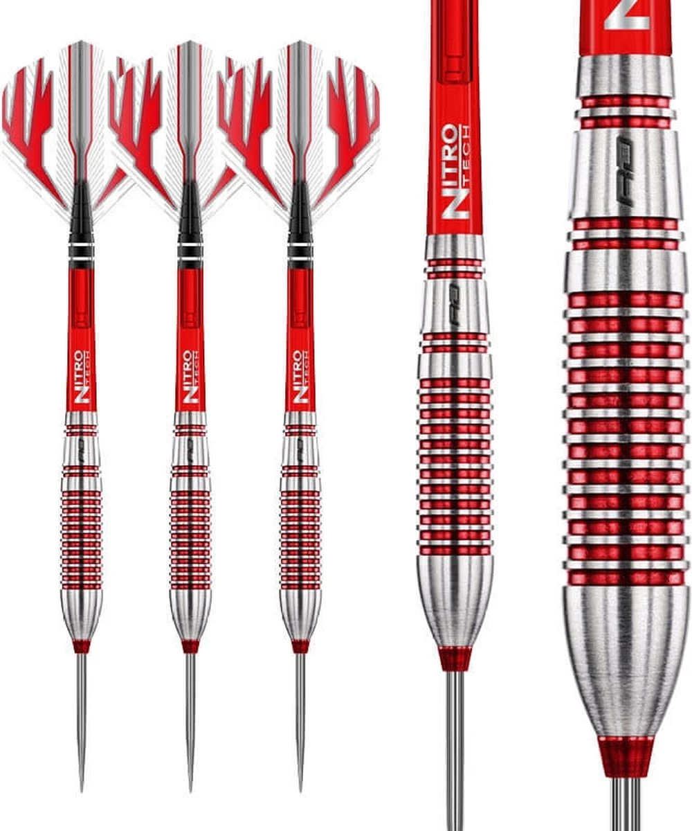 RED DRAGON Reflex: Steeltip Tungsten Fléchettes Professional 24 Grammes 4 RED DRAGON Reflex: Steeltip Tungsten Fléchettes Professional 24 Grammes – Image 4
