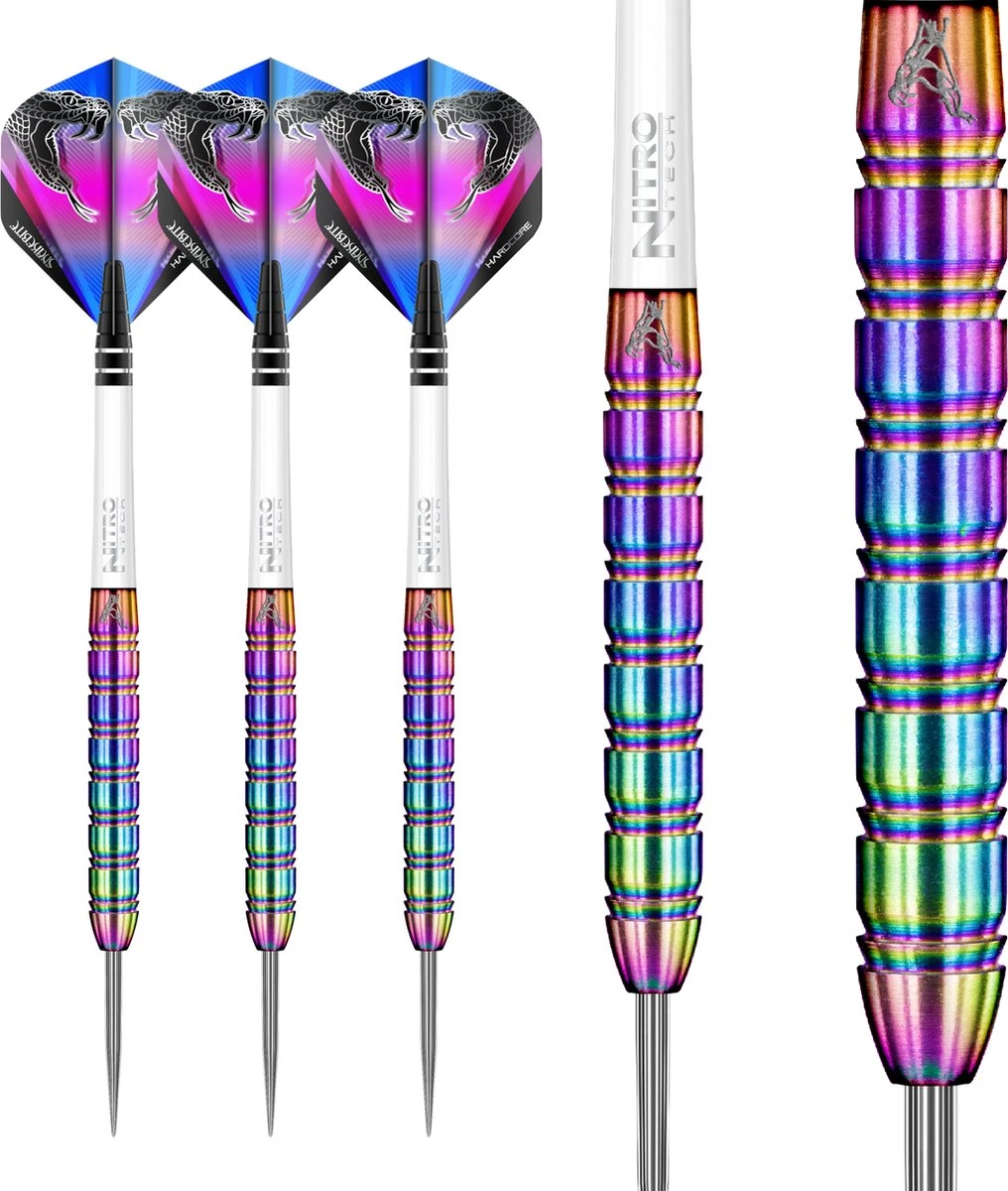 RED DRAGON Peter Wright Snakebite 1: Steeltip Tungsten Fléchettes Professional 24 Grammes 7 RED DRAGON Peter Wright Snakebite 1: Steeltip Tungsten Fléchettes Professional 24 Grammes – Image 7