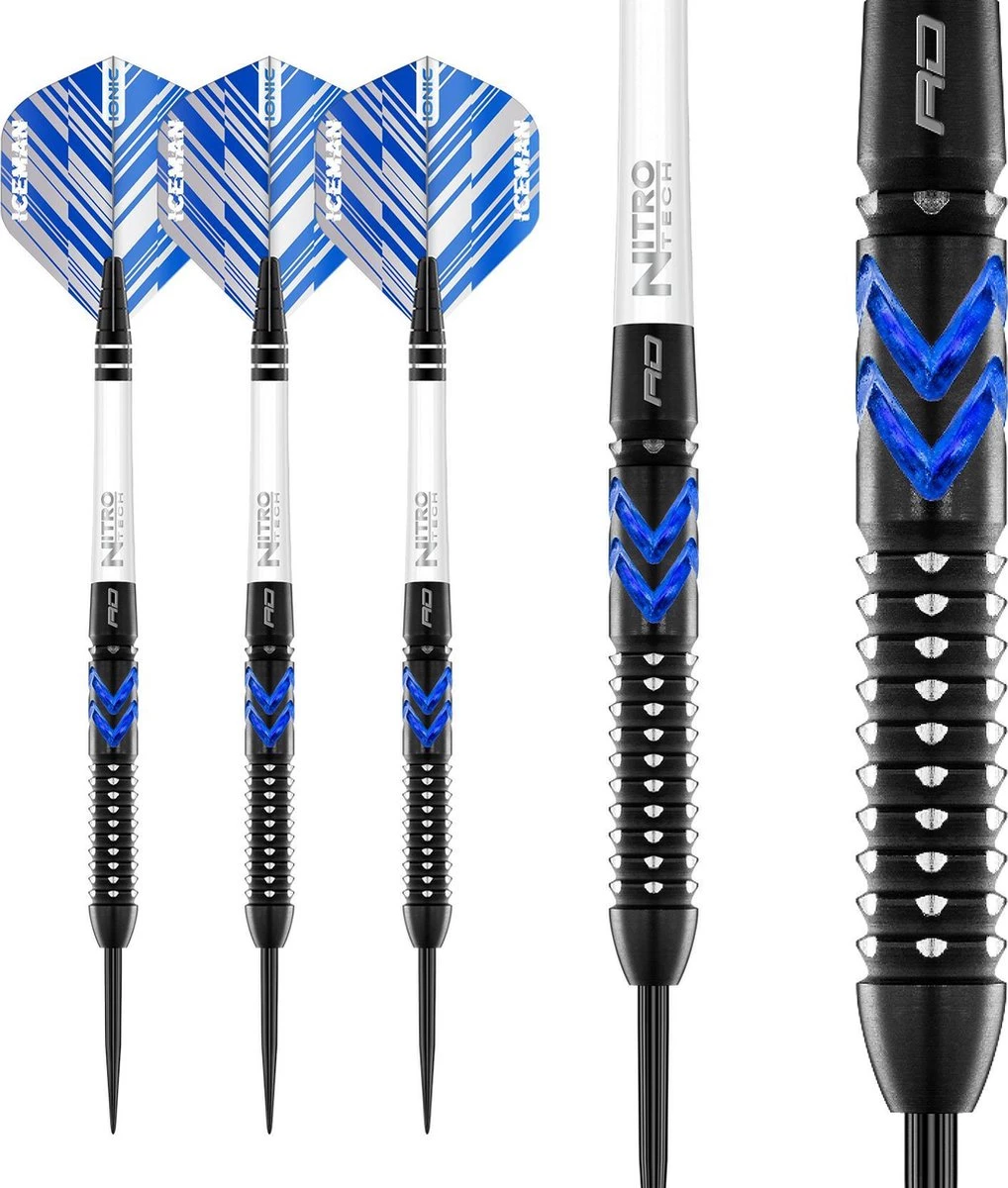 RED DRAGON Gerwyn Price Blue Ice SE : Steeltip Tungsten Fléchettes Professional 26 Grammes 2 RED DRAGON Gerwyn Price Blue Ice SE : Steeltip Tungsten Fléchettes Professional 26 Grammes – Image 2