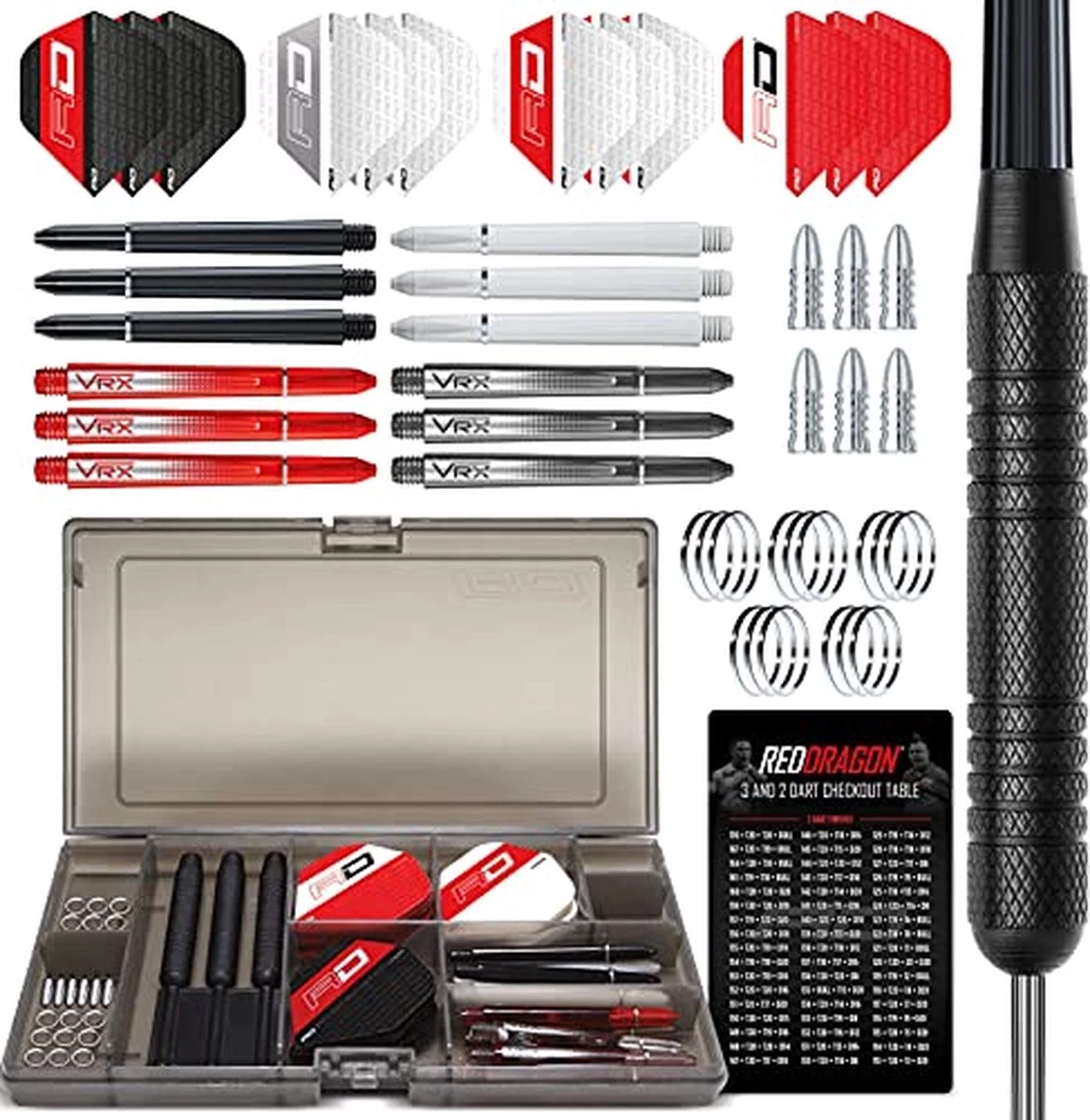 RED DRAGON Ultimate Fléchettes Brass Dart Set Professional 20 Grammes 4 RED DRAGON Ultimate Fléchettes Brass Dart Set Professional 20 Grammes – Image 4