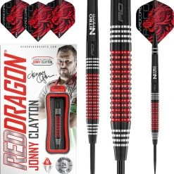 Red Dragon Jonny Clayton SE 90% Fléchettes 22 Grammes -Red Dragon Soldes Boutique 1171x1200