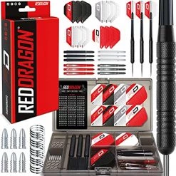 RED DRAGON Ultimate Fléchettes Brass Dart Set Professional 20 Grammes