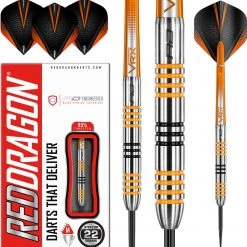 RED DRAGON Amberjack 3: Steeltip Tungsten Fléchettes Professional 22 Grammes