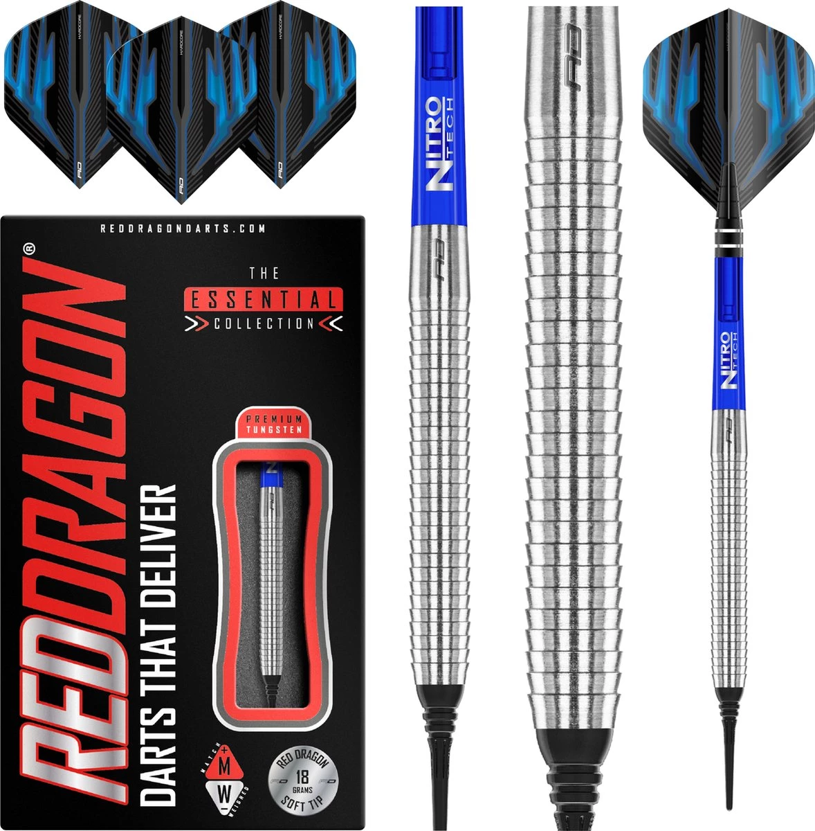 Red Dragon Razor Edge 85% Pointe Souple Fléchettes 20 Grammes 6 Red Dragon Razor Edge 85% Pointe Souple Fléchettes 20 Grammes – Image 6