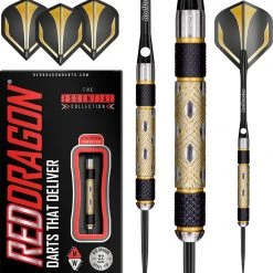 RED DRAGON Golden Eye: Steeltip Tungsten Fléchettes Professional 22 Grammes