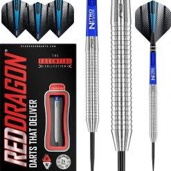 RED DRAGON Razor Edge Original: Steeltip Tungsten Fléchettes Professional 24 Grammes