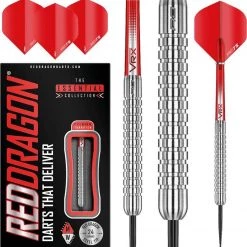 RED DRAGON Hell Fire A: Steeltip Tungstène Professional Fléchettes 24 Grammes