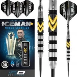RED DRAGON Gerwyn Price Thunder SE : Steeltip Tungsten Fléchettes Professional 25 Grammes