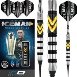 Red Dragon Gerwyn Price Thunder SE 90% Pointe Souple Fléchettes 20 Grammes