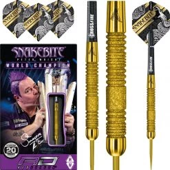 Red Dragon Peter Wright Euro 11 Element Gold PC20 90% Fléchettes 24 Grammes