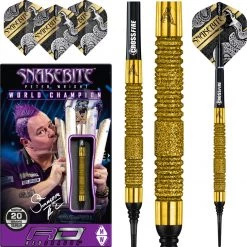 Red Dragon Peter Wright Euro 11 Element Gold PC20 90% Pointe Souple 20 Grammes