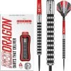 RED DRAGON Javelin Black: Steeltip Tungsten Fléchettes Professional 24 Grammes