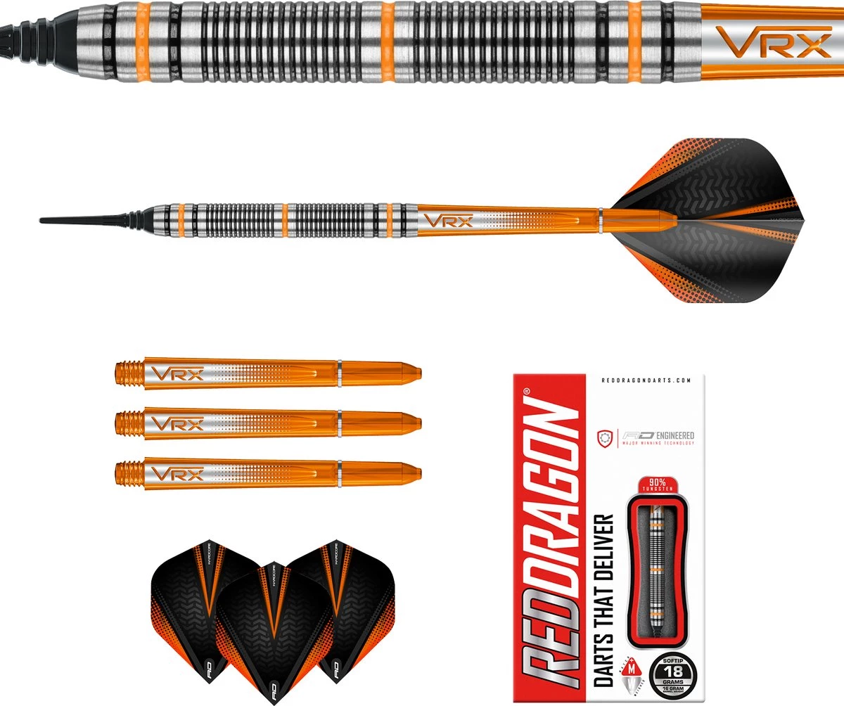 RED DRAGON Amber Jack 2: Softip Tungsten Steel Fléchettes Professional Récipient De 16 Grammes 18 Grammes De Poids Total 7 RED DRAGON Amber Jack 2: Softip Tungsten Steel Fléchettes Professional Récipient De 16 Grammes 18 Grammes De Poids Total – Image 7