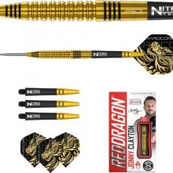 Red Dragon Jonny Clayton Gold 90% Fléchettes 22 Grammes -Red Dragon Soldes Boutique 1200x1007 4