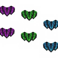 Combo Lancées Red Dragon 38 . 6 Ensembles De Lancées Snakebite