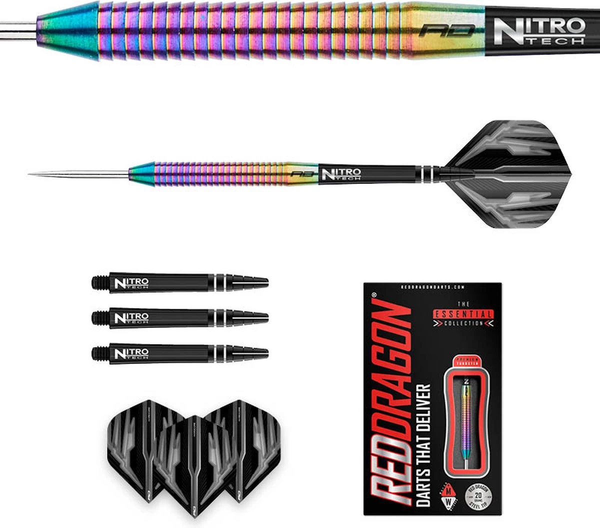 RED DRAGON Spectron: Steeltip Tungsten Fléchettes Professional 26 Grammes 11 RED DRAGON Spectron: Steeltip Tungsten Fléchettes Professional 26 Grammes â Image 11