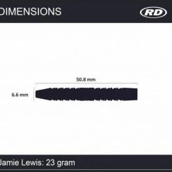 RED DRAGON Jamie Lewis Steeltip Tungsten Dart Arrows Professional 23 Grammes -Red Dragon Soldes Boutique 1200x1120 1