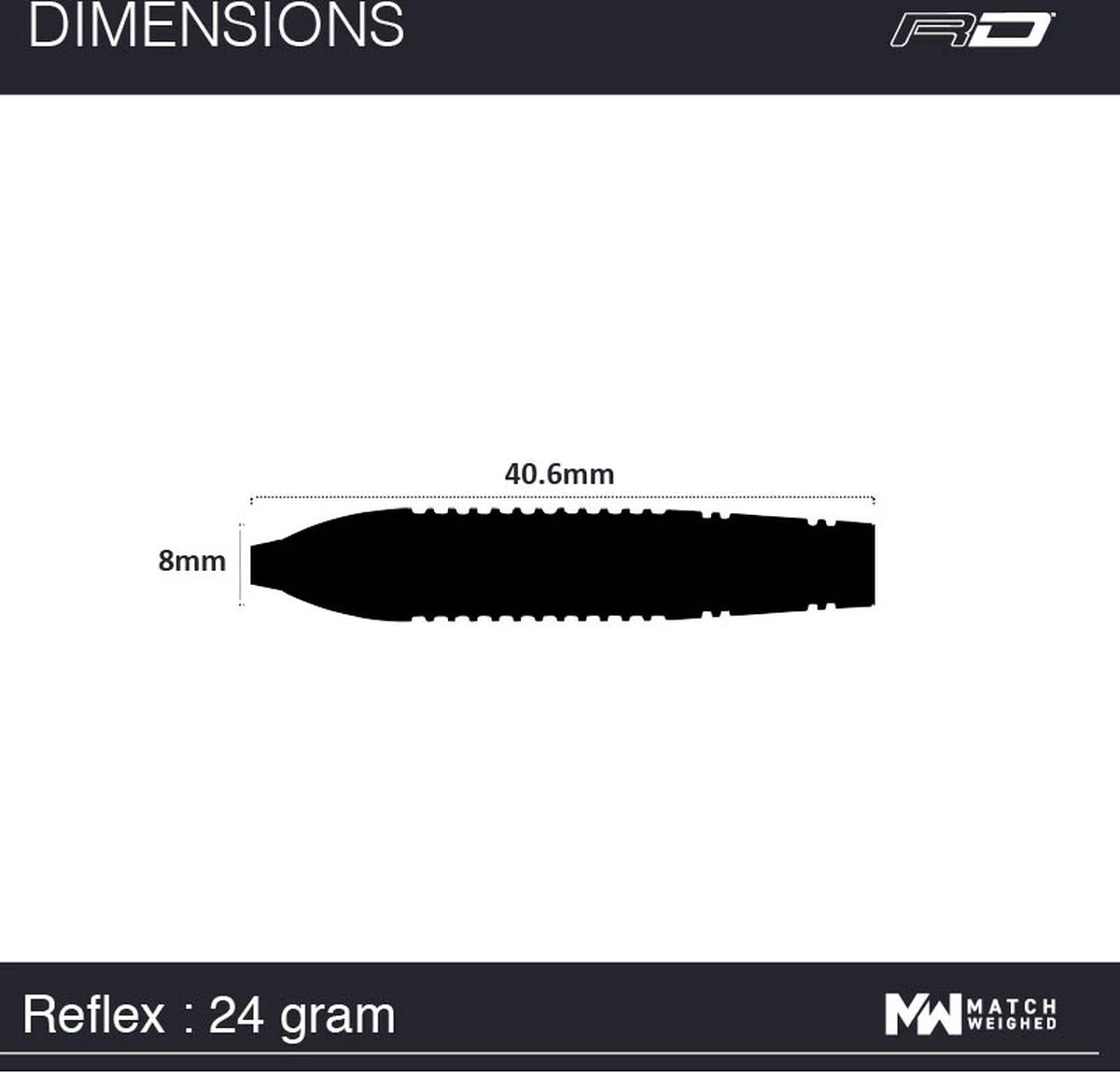 RED DRAGON Reflex: Steeltip Tungsten Fléchettes Professional 24 Grammes 7 RED DRAGON Reflex: Steeltip Tungsten Fléchettes Professional 24 Grammes – Image 7