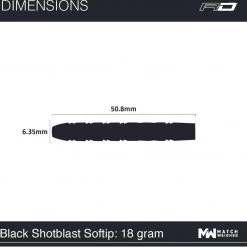 RED DRAGON Gerwyn Price Retour Au Noir: Softip Tungsten Steel Dart Arrows Professional Canon De 18 Grammes Poids Total De 20 Grammes -Red Dragon Soldes Boutique 1200x1151 2