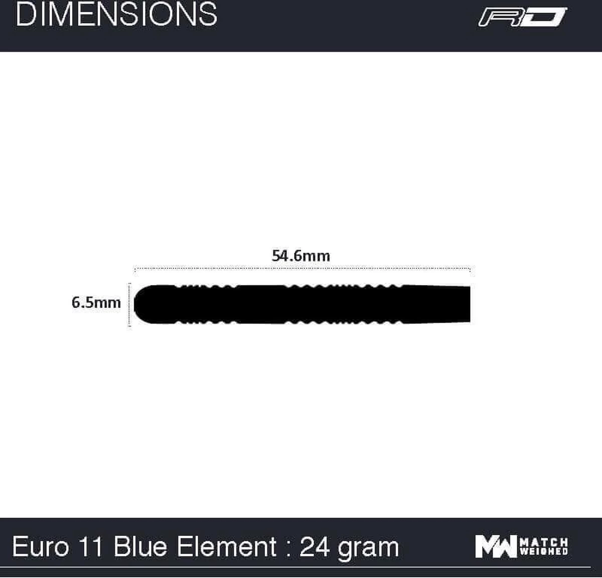 Red Dragon Dragon Rouge 90% Tungstène Peter Wright Euro 11 Element Blue Edition 7 Red Dragon Dragon Rouge 90% Tungstène Peter Wright Euro 11 Element Blue Edition – Image 7