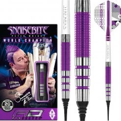 Red Dragon Peter Wright Snakebite PL15 Medusa 90% Soft Tip Fléchettes -Red Dragon Soldes Boutique 1200x1176