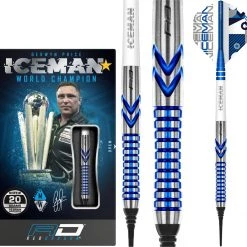 Red Dragon Gerwyn Price Iceman Contour 90% Soft Tip Fléchettes
