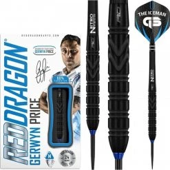 RED DRAGON Gerwyn Price Retour Au Noir: Softip Tungsten Steel Dart Arrows Professional Canon De 18 Grammes Poids Total De 20 Grammes -Red Dragon Soldes Boutique 1200x1194 10