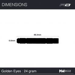 RED DRAGON Golden Eye: Steeltip Tungsten Fléchettes Professional 26 Grammes 10 RED DRAGON Golden Eye: Steeltip Tungsten Fléchettes Professional 26 Grammes -Red Dragon Soldes Boutique 1200x1198