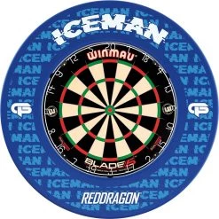 Red Dragon Gerwyn Price Iceman Dartboard Surround -Red Dragon Soldes Boutique 1200x1200 155