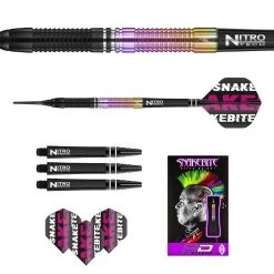RED DRAGON Peter Wright Snakebite World Champion 2020 Edition: Softip Tungsten Steel Fléchettes Professional Conteneur De 20 Grammes Poids Total De 22 Grammes -Red Dragon Soldes Boutique 1200x1200 264