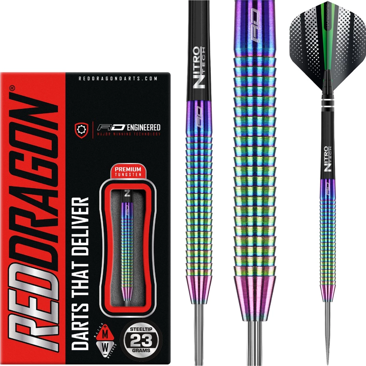 RED DRAGON Spectron: Steeltip Tungsten Fléchettes Professional 26 Grammes 12 RED DRAGON Spectron: Steeltip Tungsten Fléchettes Professional 26 Grammes â Image 12