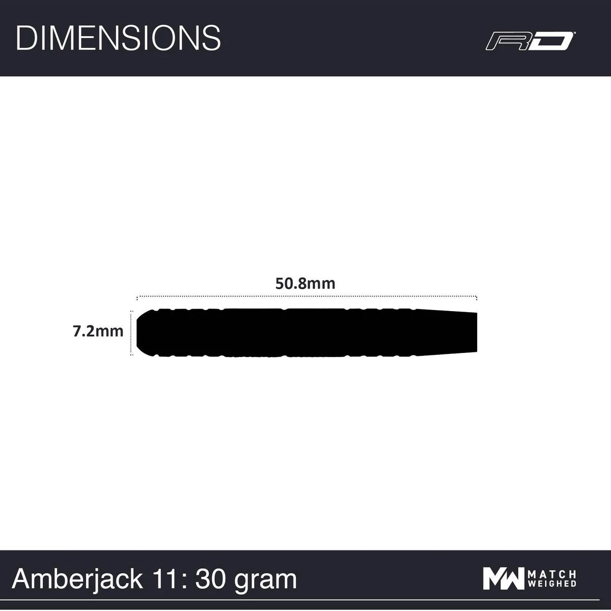 RED DRAGON Amberjack 11: Steeltip Tungsten Fléchettes Professional 30 Grammes 8 RED DRAGON Amberjack 11: Steeltip Tungsten Fléchettes Professional 30 Grammes – Image 8