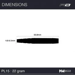 RED DRAGON Peter Wright Snakebite PL15: Steeltip Tungsten Fléchettes Professional 22 Grammes -Red Dragon Soldes Boutique 1200x1200 72