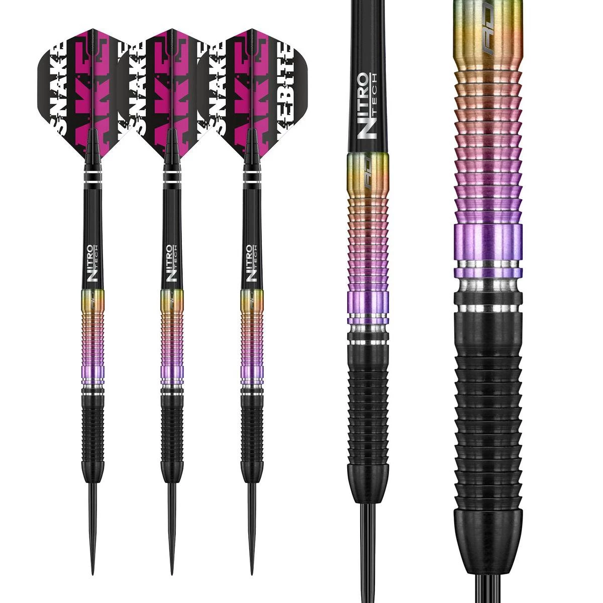 RED DRAGON Peter Wright Snakebite World Champion 2020 Edition Steel Tip Tungsten Dart Arrows Professional 21 Grammes 6 RED DRAGON Peter Wright Snakebite World Champion 2020 Edition Steel Tip Tungsten Dart Arrows Professional 21 Grammes – Image 6