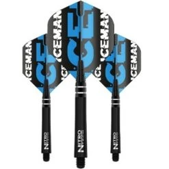 Red Dragon Lancées & Shafts Combo 14 Gerwyn Prix Noir