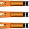RED DRAGON Tiges Nitrotech Oranje Medium Dart 3 Ensembles Par Paquet (9 Tiges Au Total)