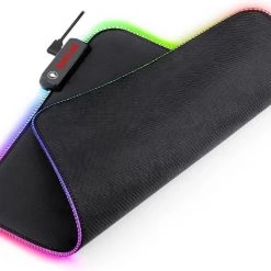 Tapis De Souris RED DRAGON Gaming Arcenciel Éclairage Noir -Red Dragon Soldes Boutique 1200x946