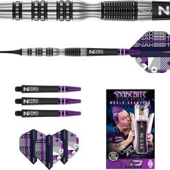 Red Dragon Peter Wright Snakebite Black Racer 90% Soft Tip Fléchettes 20 Grammes -Red Dragon Soldes Boutique 1200x997 1