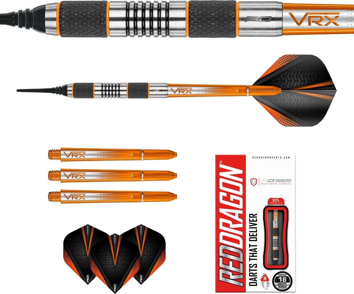 RED DRAGON Amber Jack 1: Softip Tungsten Steel Fléchettes Professional Récipient De 16 Grammes 18 Grammes De Poids Total 8 RED DRAGON Amber Jack 1: Softip Tungsten Steel Fléchettes Professional Récipient De 16 Grammes 18 Grammes De Poids Total – Image 8