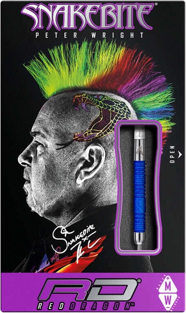 Red Dragon Dragon Rouge 90% Tungstène Peter Wright Euro 11 Element Blue Edition 4 Red Dragon Dragon Rouge 90% Tungstène Peter Wright Euro 11 Element Blue Edition – Image 4