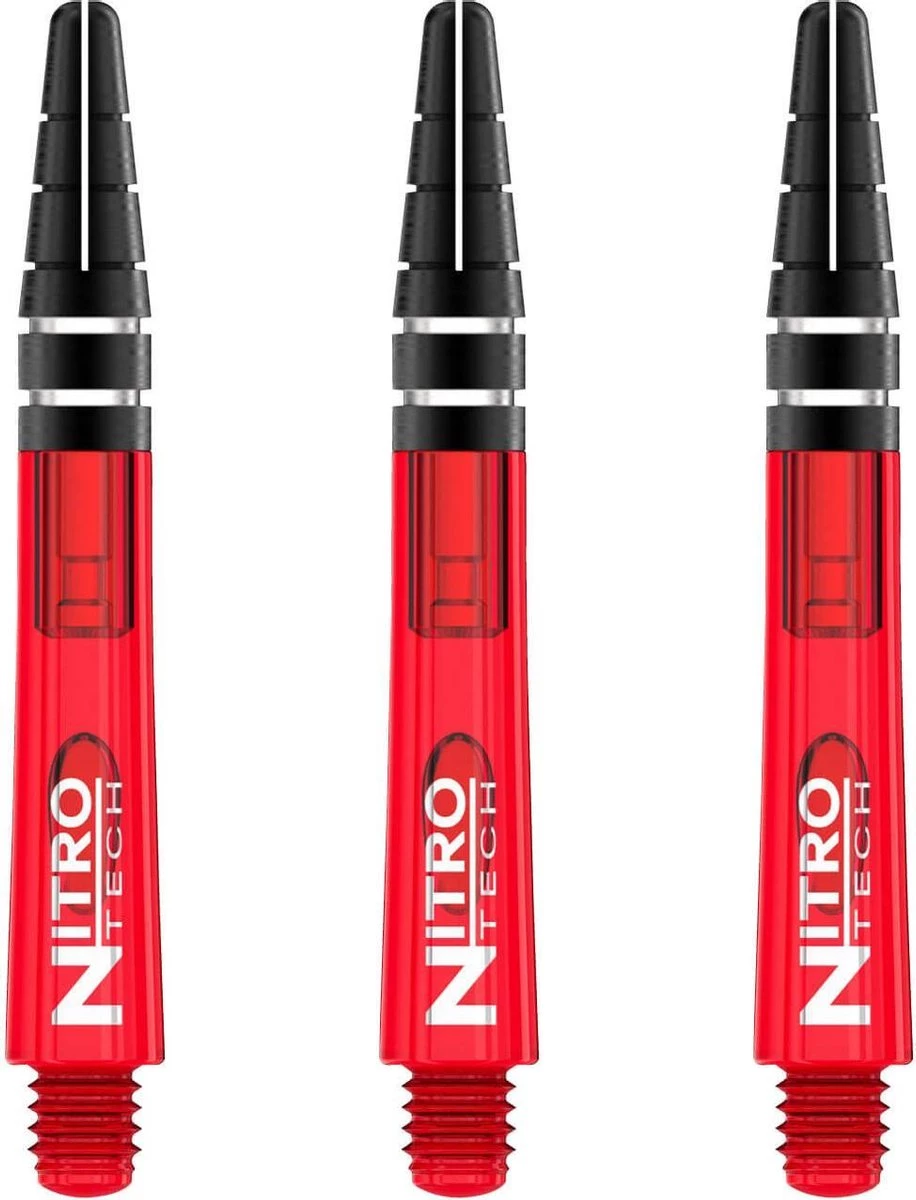 RED DRAGON NitroTech Squad Pack 2 Vert Blauw Et Rouge Medium Dart Shaft 3 Jeux Par Paquet (9 Fléchettes Au Total) 2 RED DRAGON NitroTech Squad Pack 2 Vert Blauw Et Rouge Medium Dart Shaft 3 Jeux Par Paquet (9 Fléchettes Au Total) â Image 2