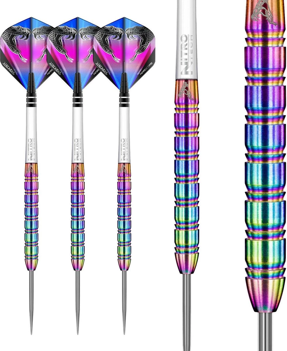 RED DRAGON Peter Wright Snakebite 1: Steeltip Tungsten Fléchettes Professional 24 Grammes 12 RED DRAGON Peter Wright Snakebite 1: Steeltip Tungsten Fléchettes Professional 24 Grammes – Image 12