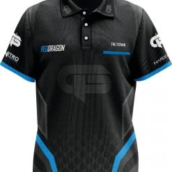 Red Dragon Gerwyn Price Iceman Tour Shirt Chemise Dart L -Red Dragon Soldes Boutique 982x1200 3