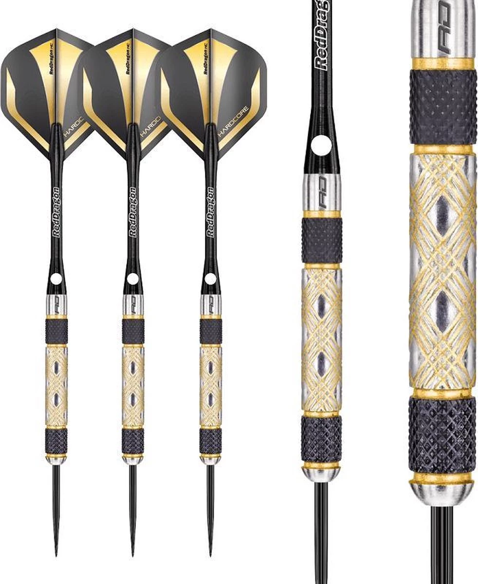 RED DRAGON Golden Eye: Steeltip Tungsten Fléchettes Professional 26 Grammes 7 RED DRAGON Golden Eye: Steeltip Tungsten Fléchettes Professional 26 Grammes – Image 7
